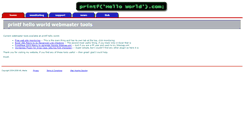 Desktop Screenshot of printfhelloworld.com